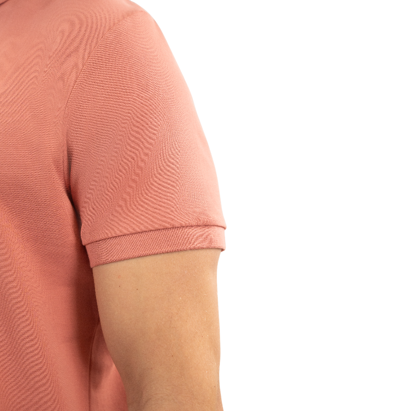 Harcour - Polo manches courtes homme Oscar rose aurore | - Ohlala