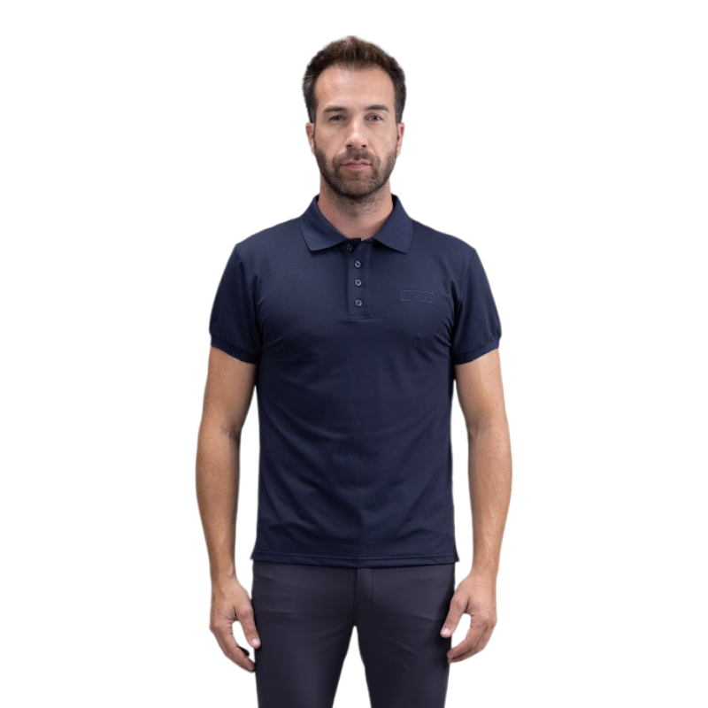 Harcour - Polo manches courtes homme Pami marine