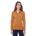 Harcour - Polo a maniche lunghe termico donna Pistach golden yellow | - Ohlala