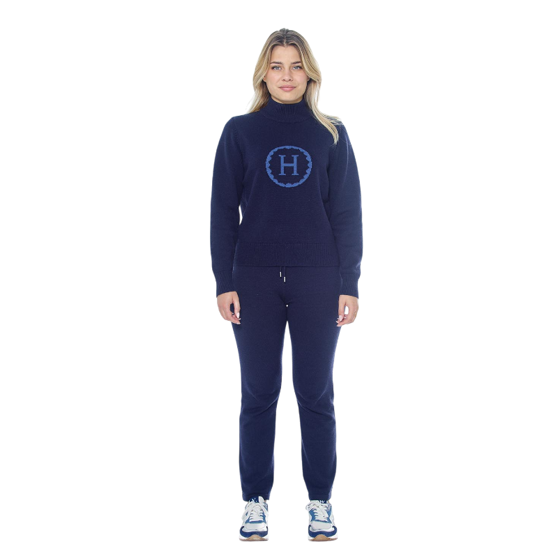 Harcour - Pull manches longues femme Plaza marine