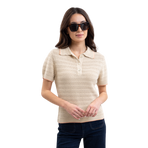 Harcour - Women's short-sleeve linen Pony T-shirt | - Ohlala