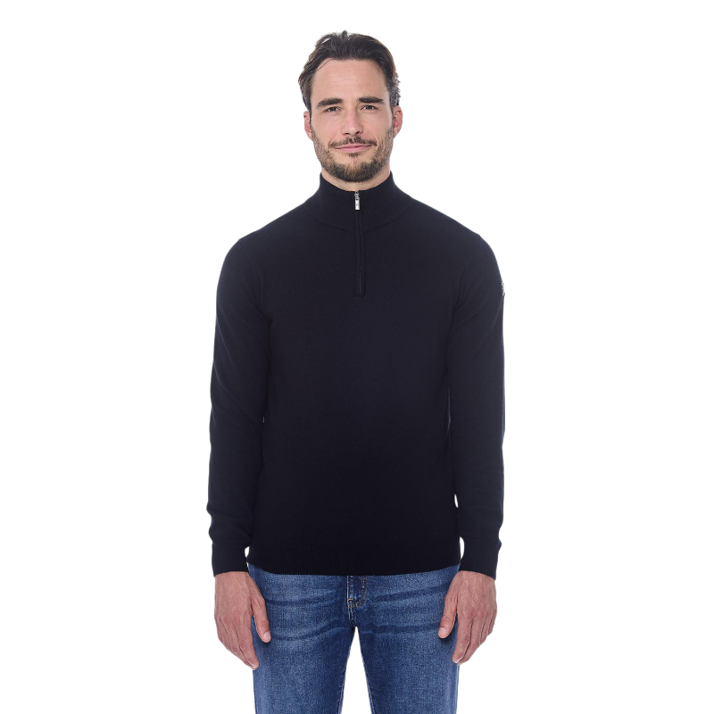 Harcour - Pull manches longues homme Parmo noir