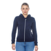 Harcour - Women's long sleeve zip sweatshirt Sworm navy | - Ohlala