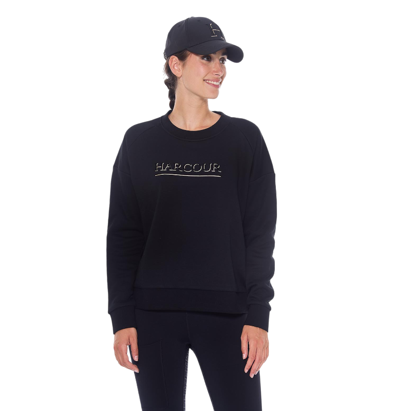 Harcour - Sweat manches longues femme Mira noir