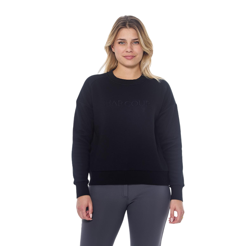 Harcour - Sweat manches longues femme Sirius noir