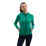 Harcour - Women's long sleeve sweatshirt Strella emerald green | - Ohlala
