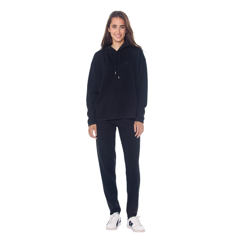 Harcour - Sweat manches longues femme Swambo noir shiny