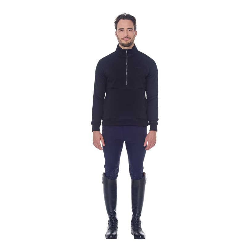 Harcour - Sweat manches longues homme Swabo noir