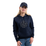 Harcour - Unisex long sleeve sweatshirt Samy navy mosaic | - Ohlala