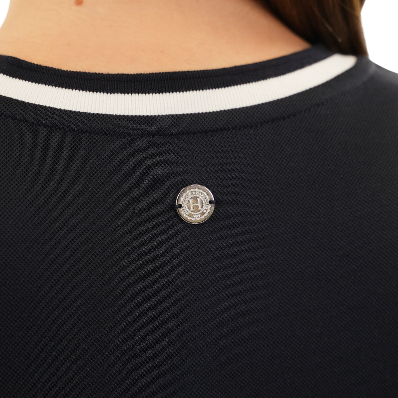 Harcour - Kurzarm-T-Shirt Damen Belsara marine | - Ohlala