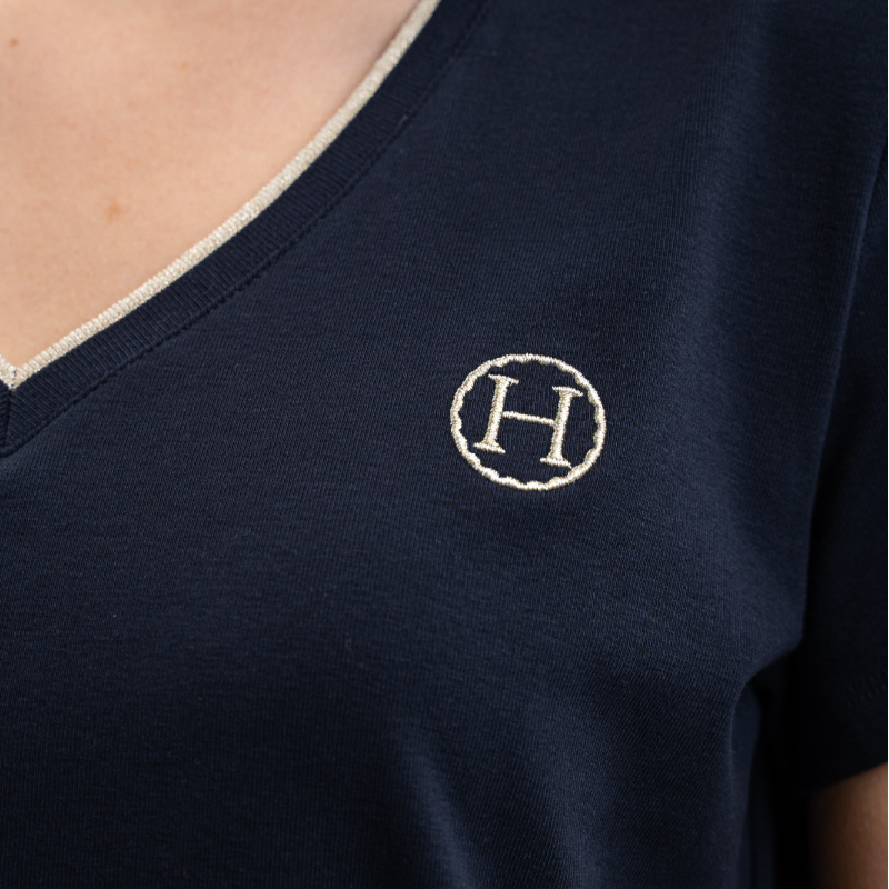 Harcour - Women's short sleeve T-shirt Taraza navy 