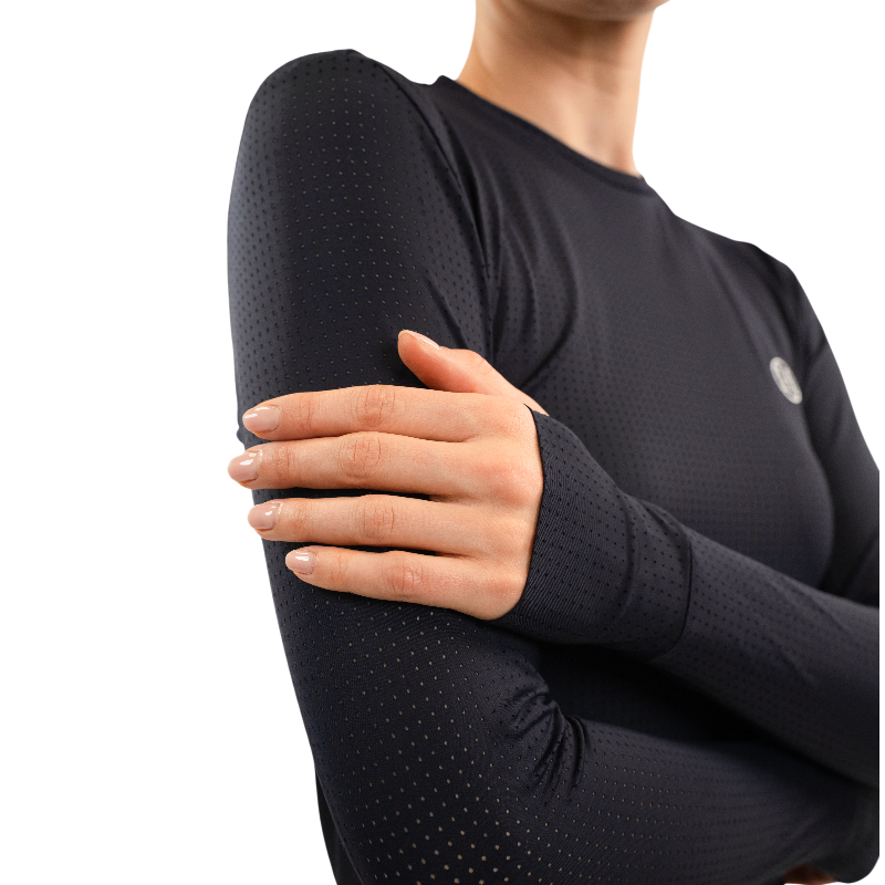 Harcour - T-shirt manches longues femme Bluvea marine | - Ohlala