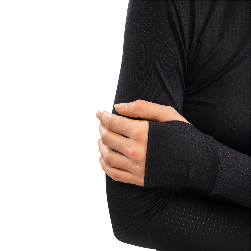 Harcour - T-shirt manches longues femme Bluvea marine | - Ohlala