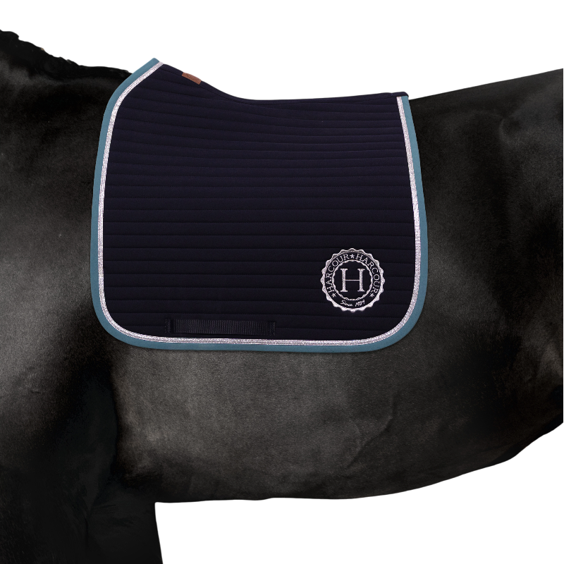 Harcour - Tapis de dressage Karembar marine/ peacock | - Ohlala