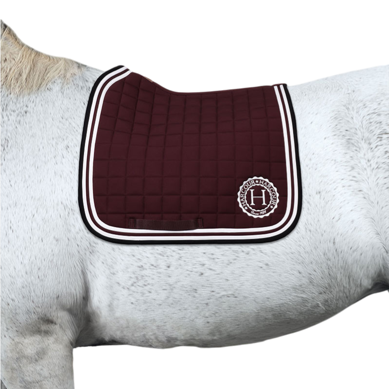 Harcour - Tapis de dressage Soft aubergine