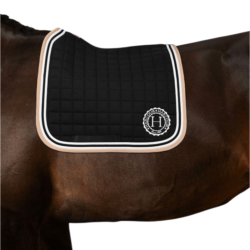 Harcour - Tapis de dressage Soft noir