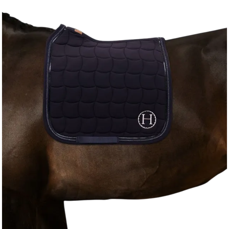 Harcour - Stelina Navy Dressage Saddle Pad