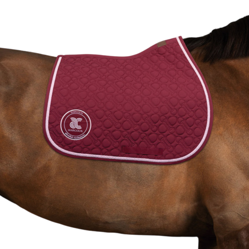 Harcour - Cadence Saddle Pad Bordeaux