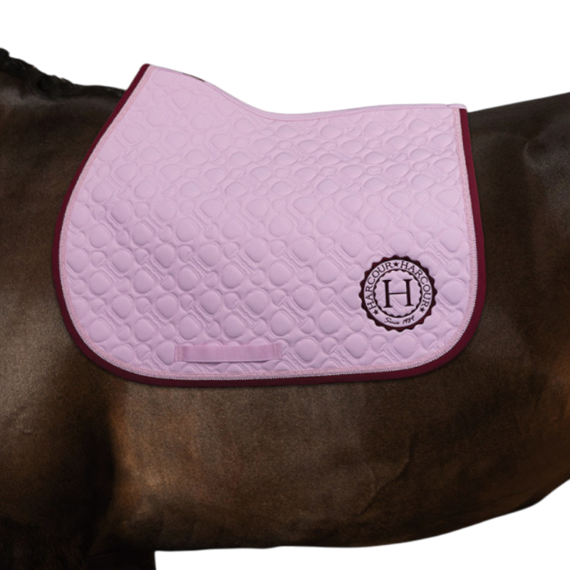 Harcour - Cadence Powder Pink Saddle Pad