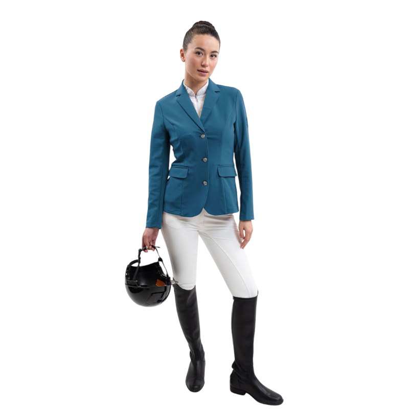 Harcour - Women's competition jacket Jismy lagoon blue 