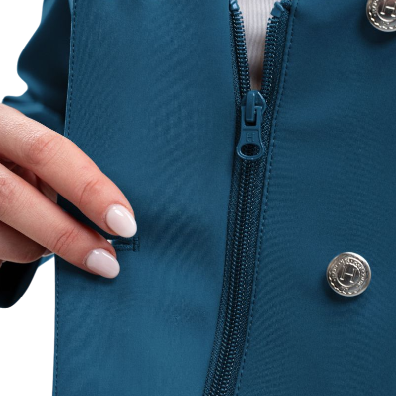 Harcour - Women's competition jacket Jismy lagoon blue 