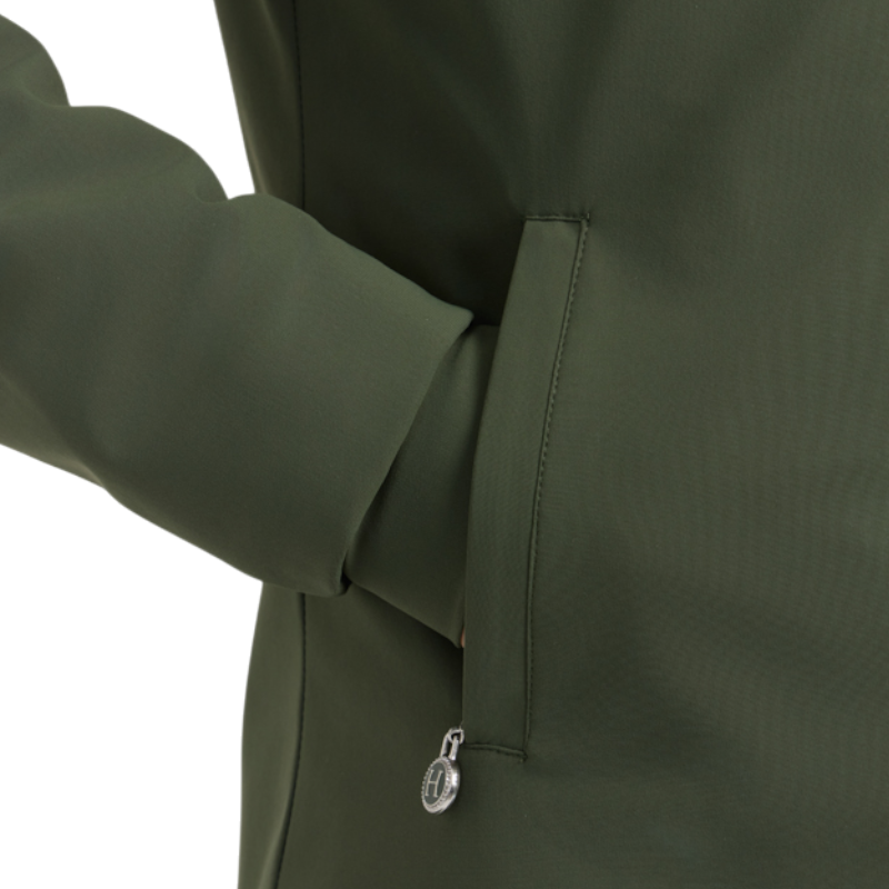 Harcour - Giacca lunga donna Abby verde trifoglio
