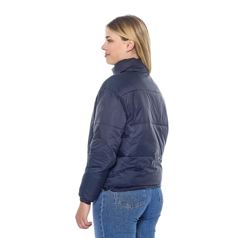 Harcour - Veste matelassée manches longues femme Janari marine