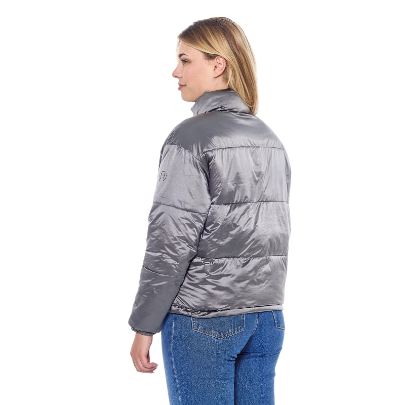 Harcour - Veste matelassée manches longues femme Janari marine