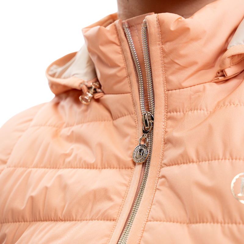 Harcour - Women's sleeveless jacket Berla apricot 