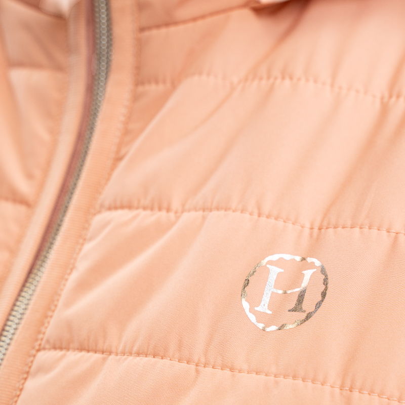 Harcour - Women's sleeveless jacket Berla apricot 