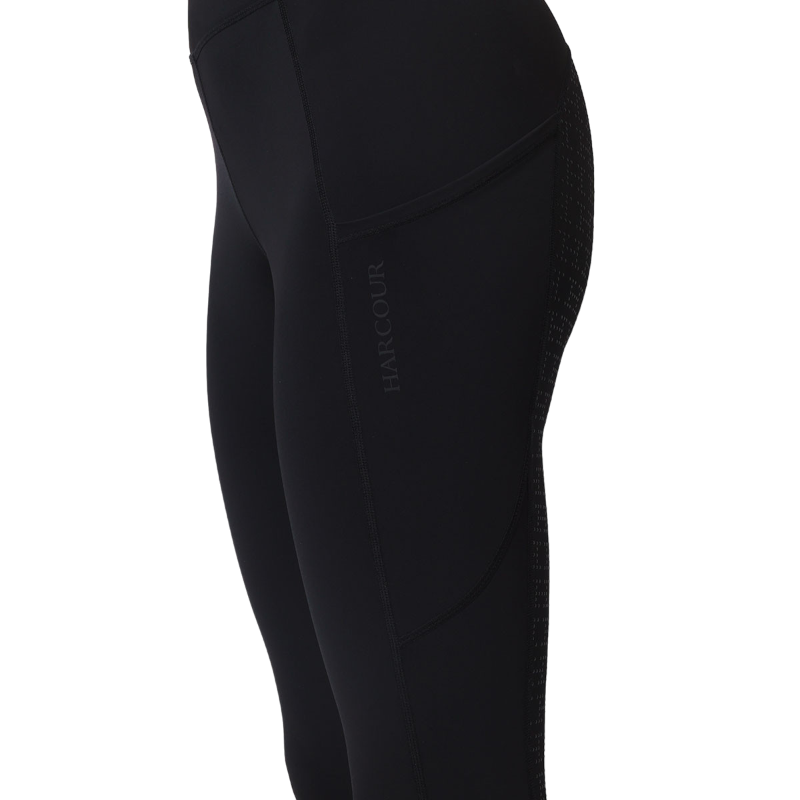 Harcour - Legging d'équitation femme Louna noir | - Ohlala