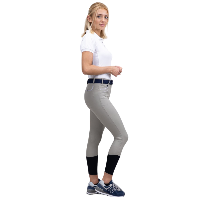 Harcour - Pantalon d'équitation femme Jaltika beige