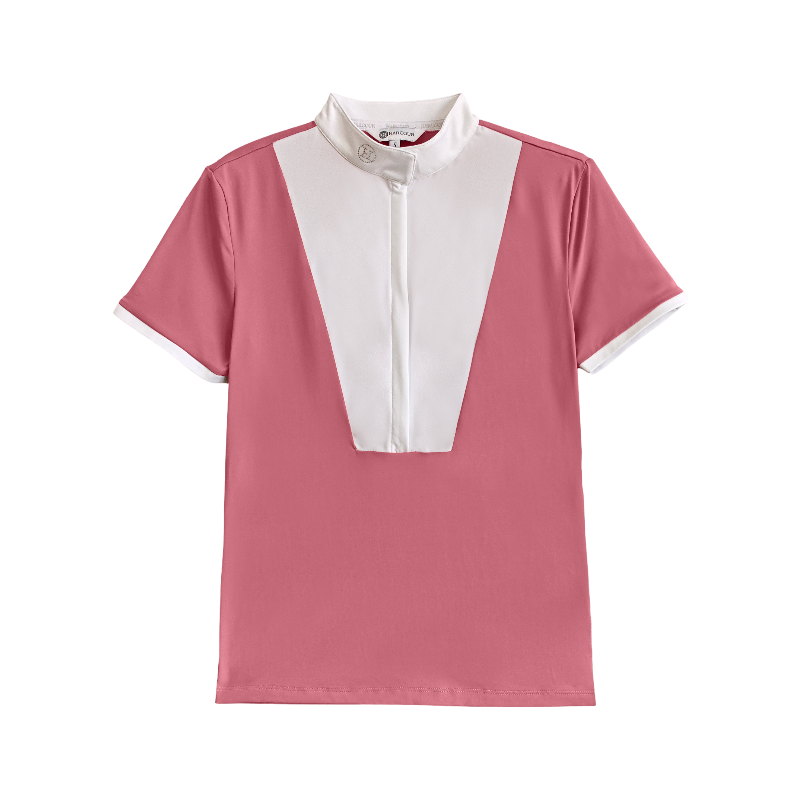 Harcour - Women's short sleeve competition polo Shine old rose 