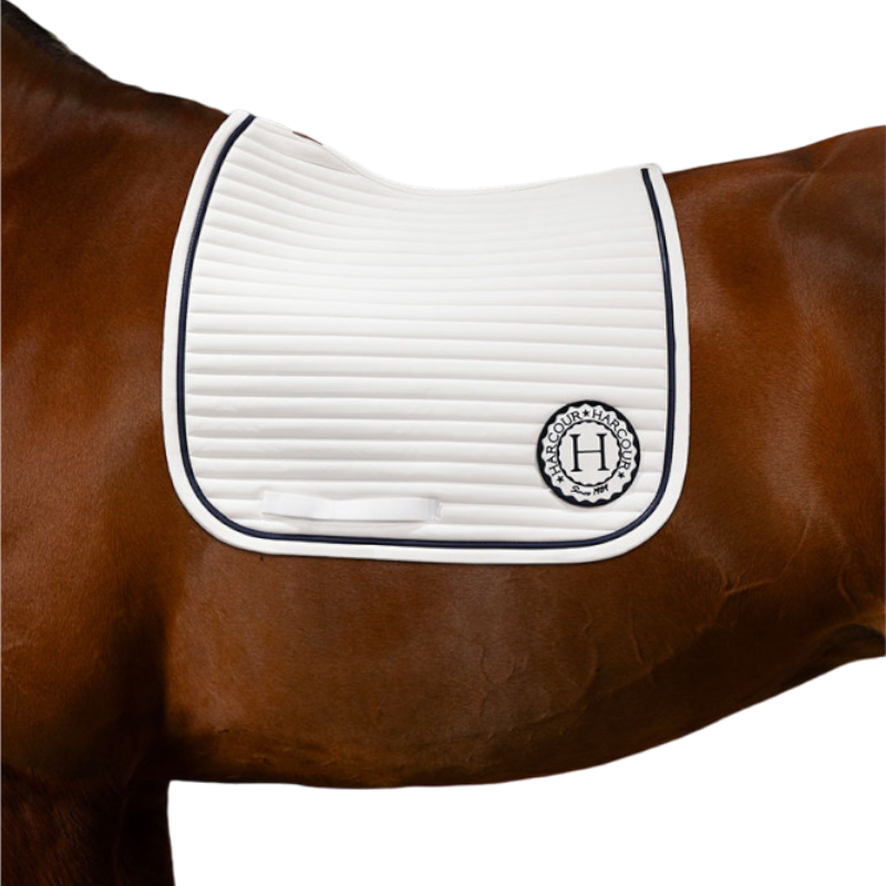 Harcour - Tapis de dressage Karembar blanc | - Ohlala