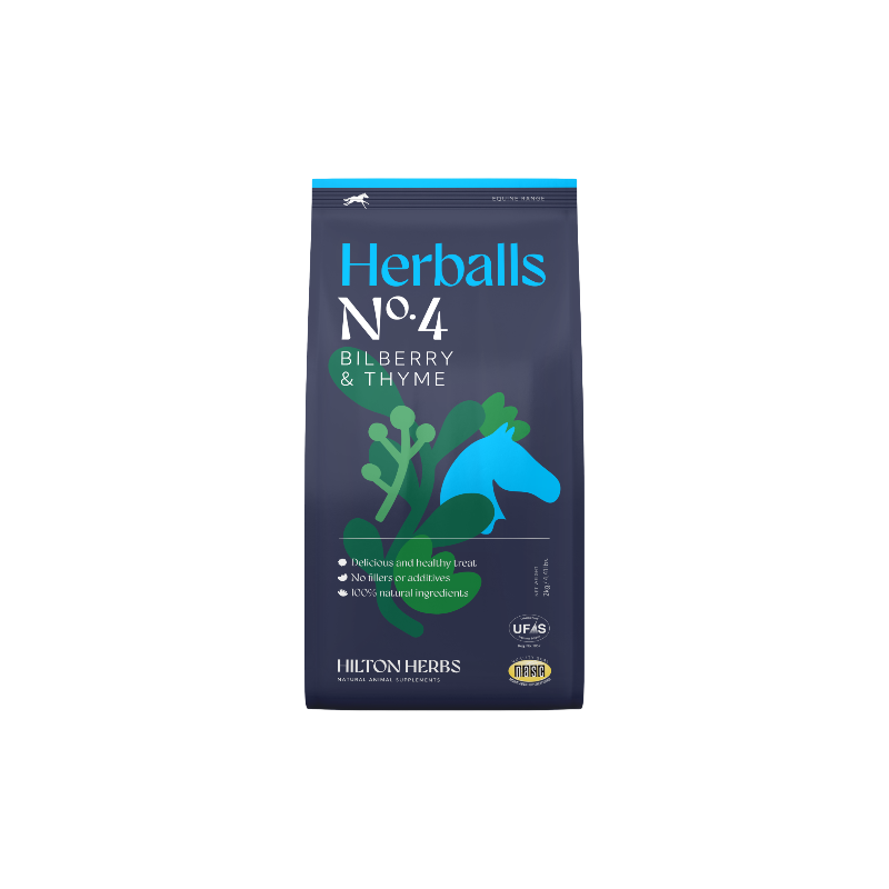 Hilton Herbs - Friandises pour chevaux naturelles Herballs N°4 myrtille/ thym
