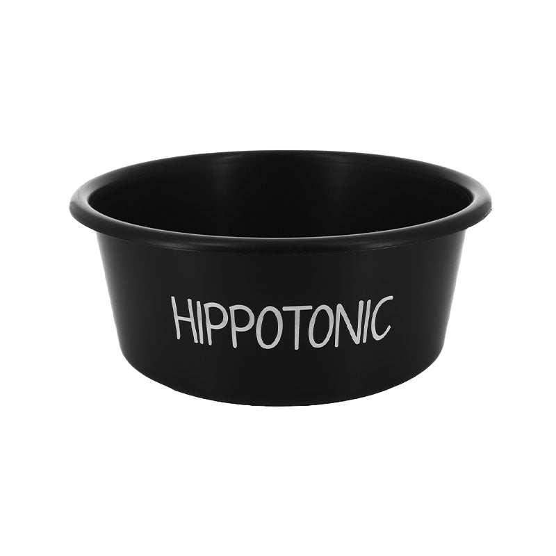 Hippotonic - Black stable bowl 5L