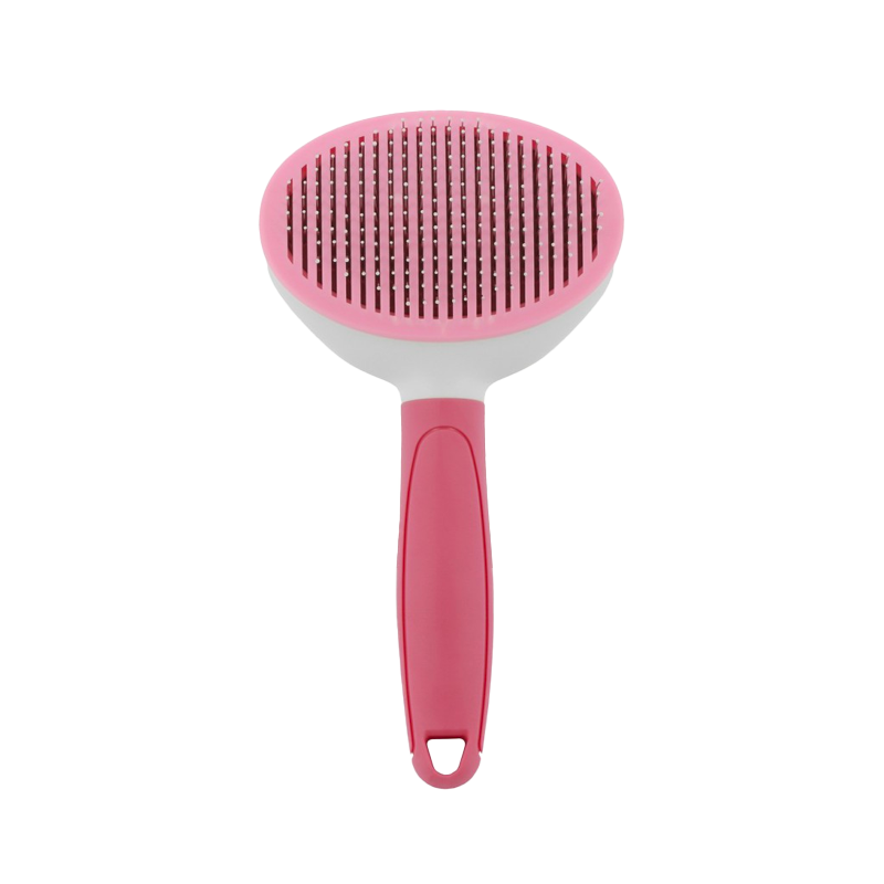 Hippotonic - Brosse toilettage Autonet rose | - Ohlala