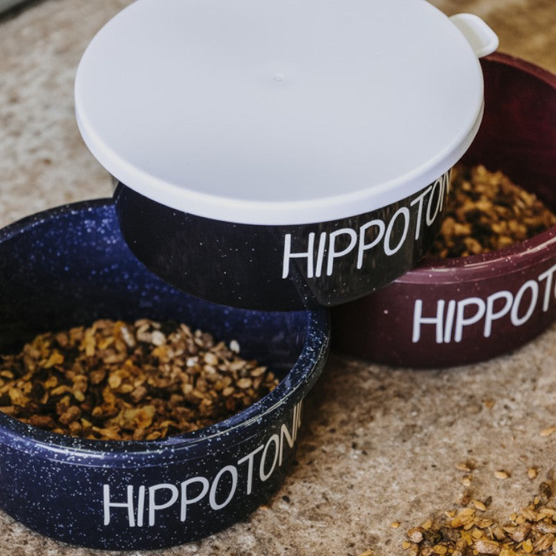 Hippotonic - 5L glittering stable bowl blue 