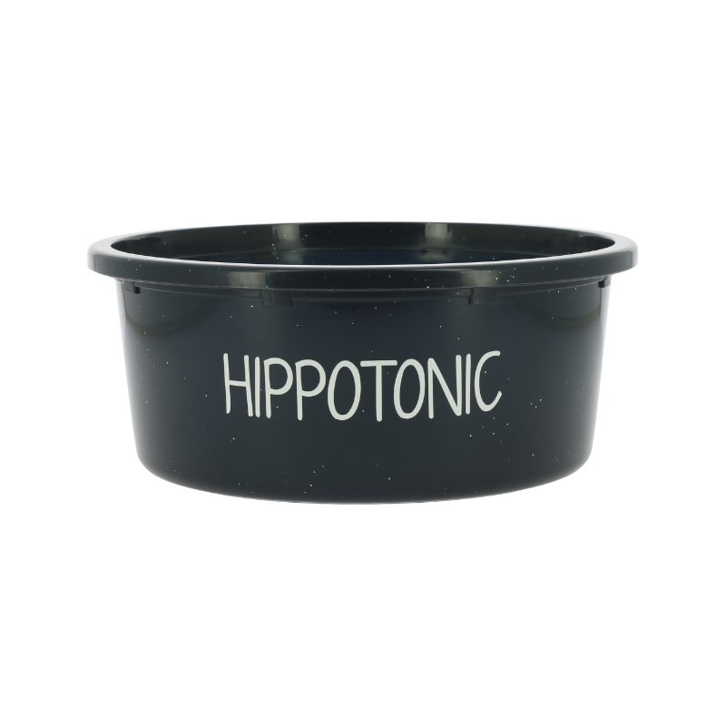 Hippotonic - 5L glittering stable bowl blue 