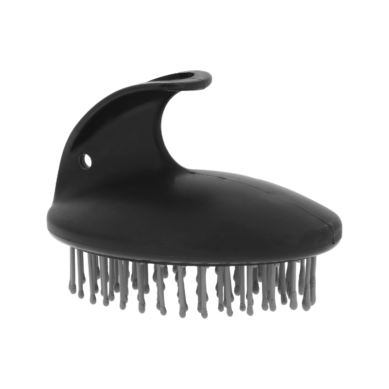 Hippotonic - Black hard bristle massage brush 