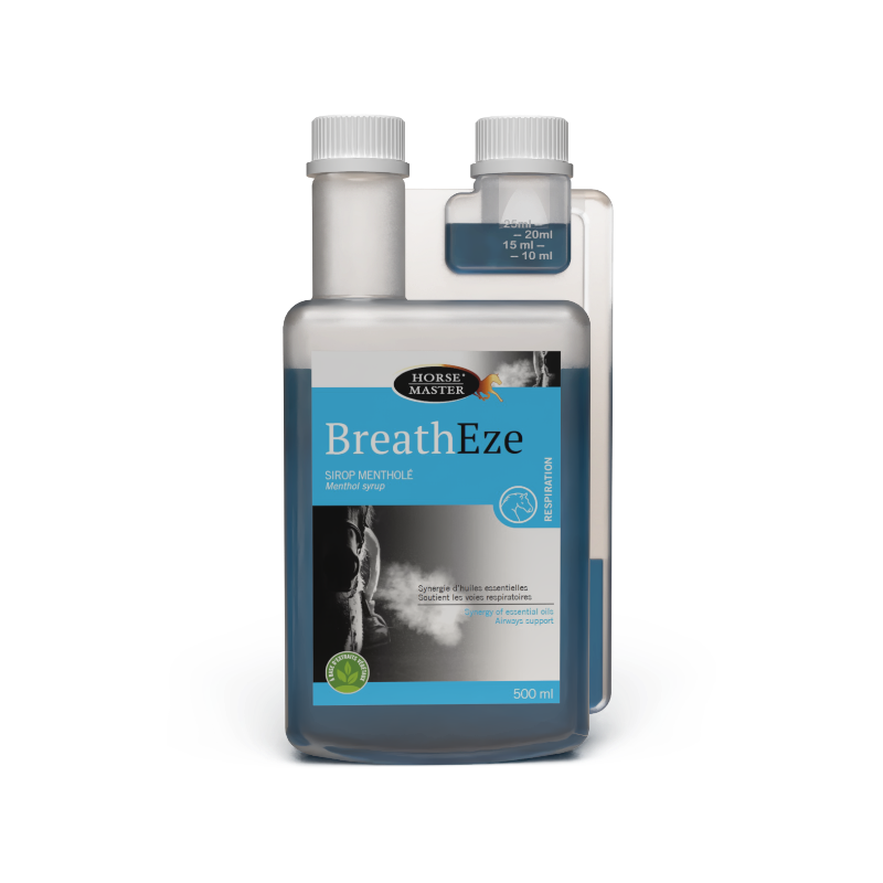 Horse Master - Integratore alimentare sciroppo mentolato vie respiratorie Breatheze