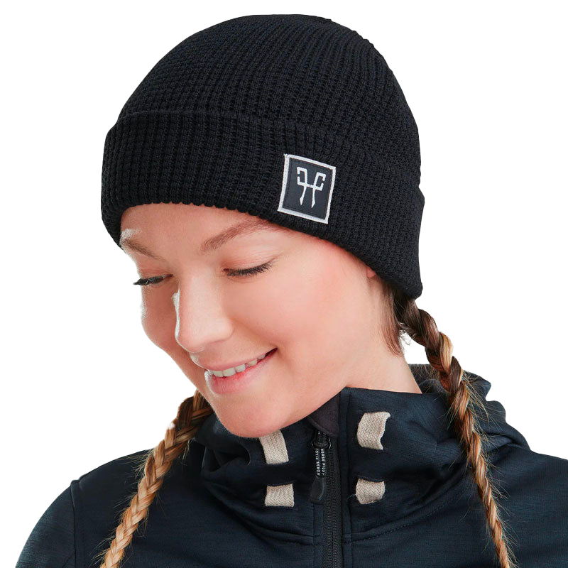 Horse Pilot - Bonnet unisexe Beanie noir | - Ohlala