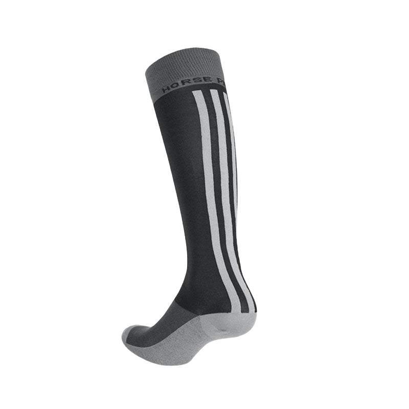 Horse Pilot - Light black riding socks (x2)