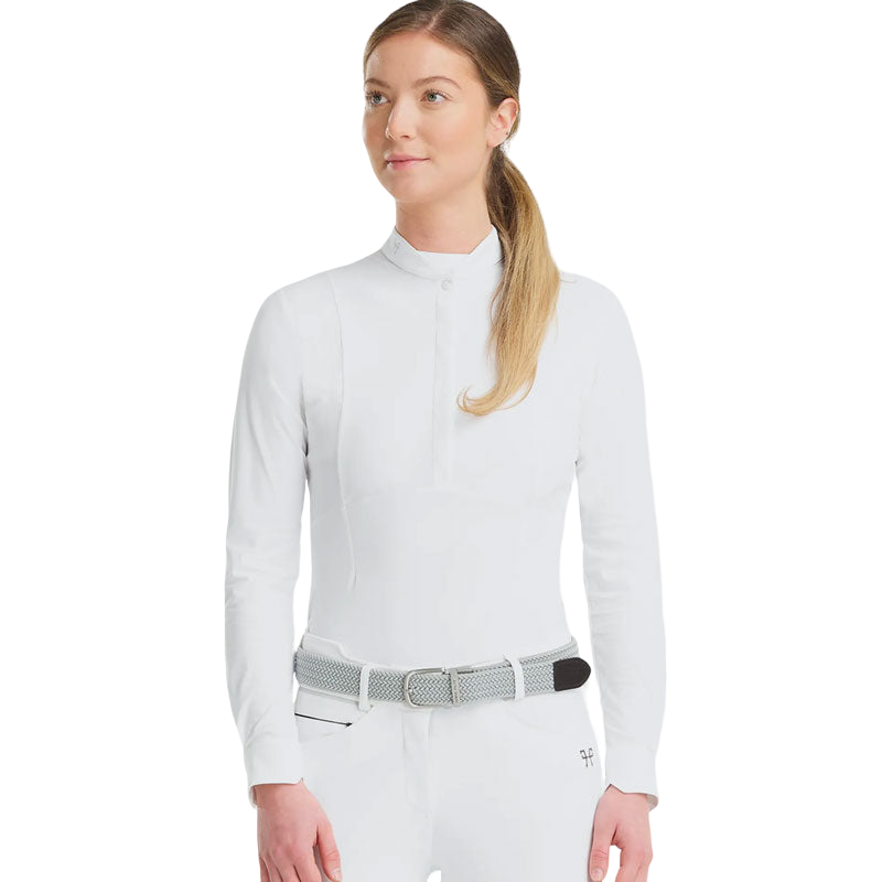 Horse Pilot - Women's long-sleeved shirt Aerolight white