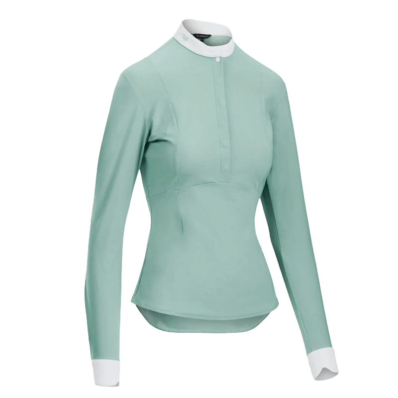 Horse Pilot - Women's long-sleeved shirt Aerolight sea green