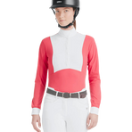 Horse Pilot - Camicia a maniche lunghe donna Monica rosa | - Ohlala