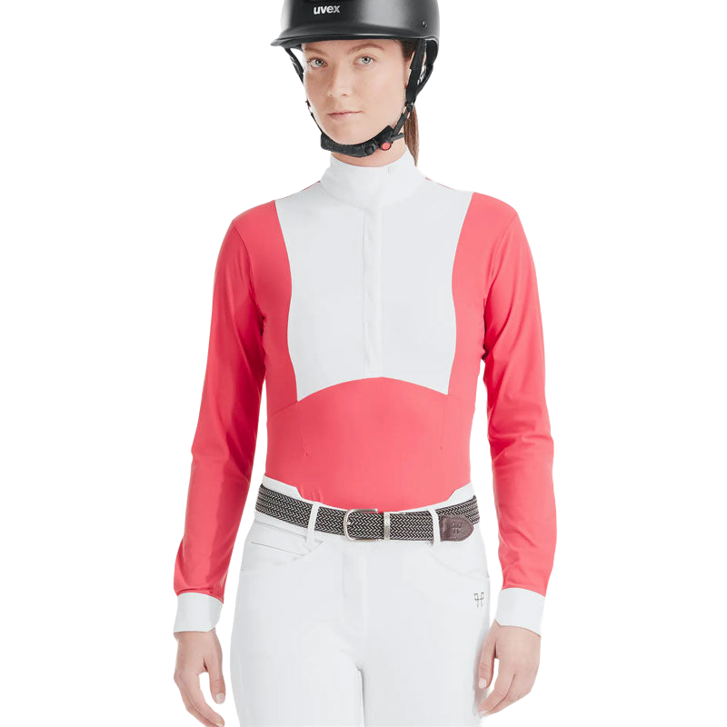 Horse Pilot - Monica pink women's long-sleeved shirt