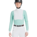 Horse Pilot - Camicia a maniche lunghe donna Monica verde acqua | - Ohlala