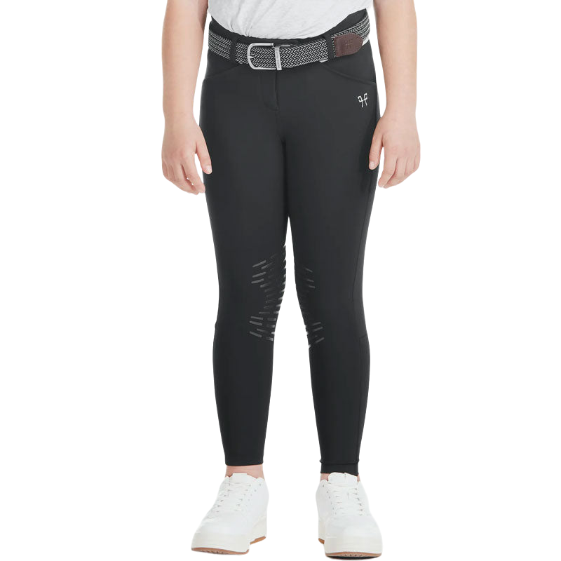 Horse Pilot - Girls' X-Design riding pants black