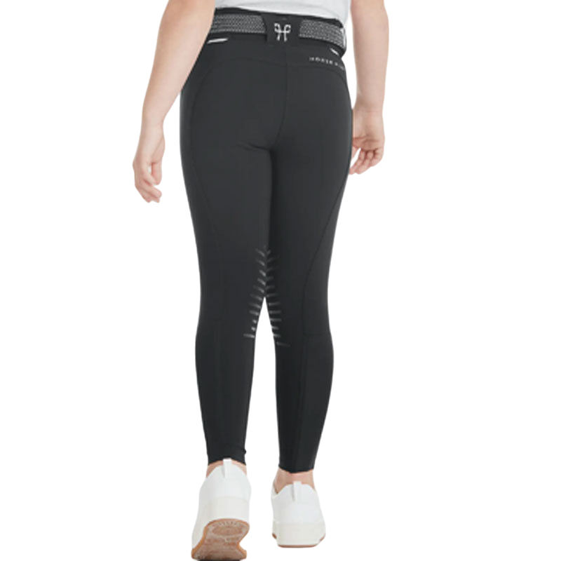 Horse Pilot - Girls' X-Design riding pants black